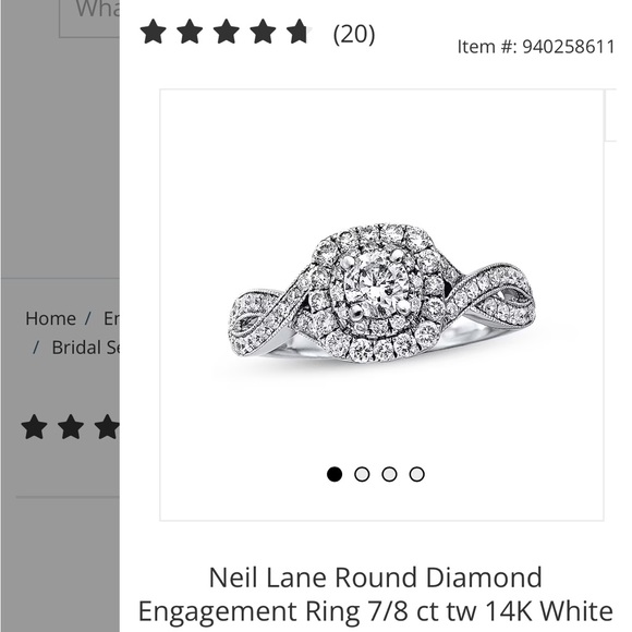 Neil Lane Engagement Ring - Picture 6 of 8